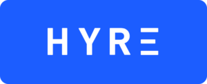 hyre logo white in bluemain 1 Partners