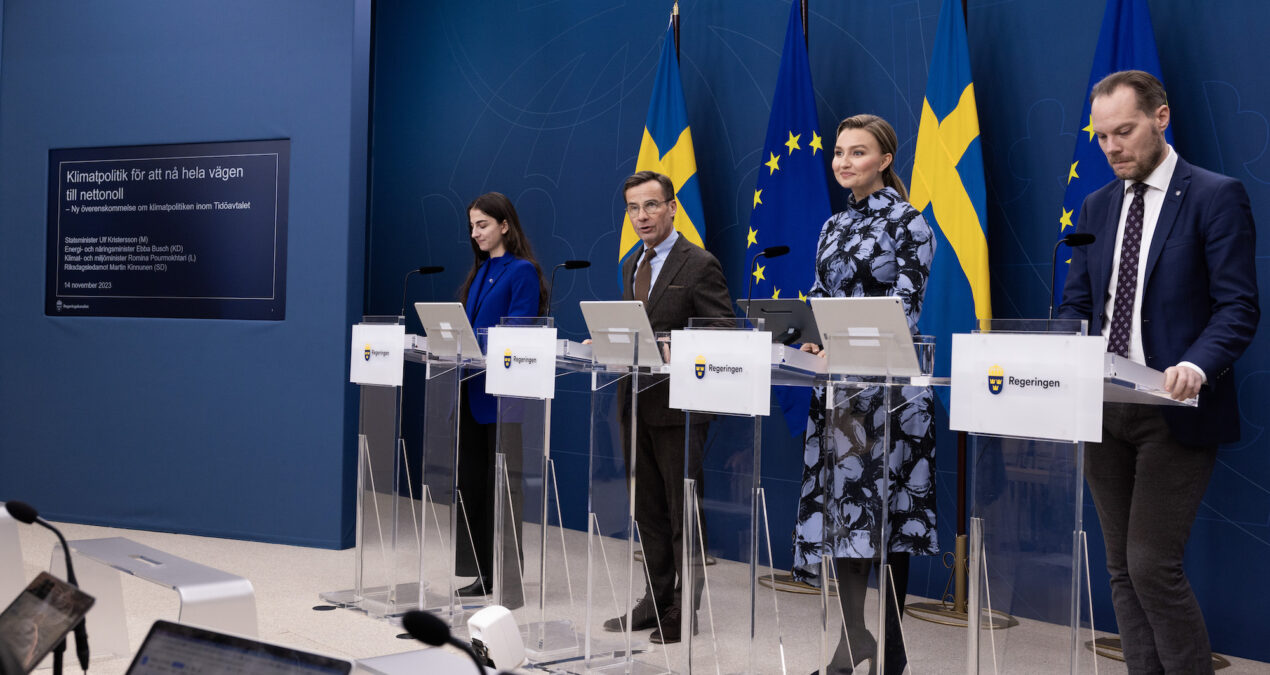 Åttapartienighet för alla klimatmål lägger grunden för föregångslandet Sverige