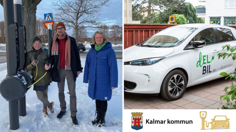 Kalmar laddguldet vinnare Kalmar är Sveriges bästa kommun på att främja eldrift