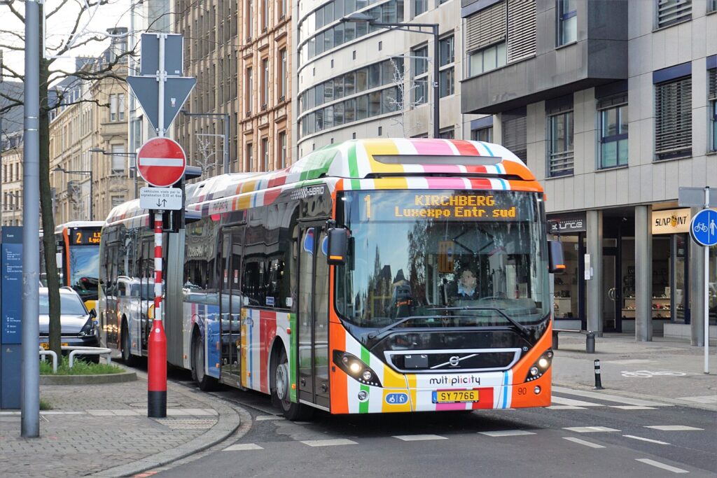 Luxembourg Bus Lärdomar från Luxemburgs avgiftsfria transportsystem