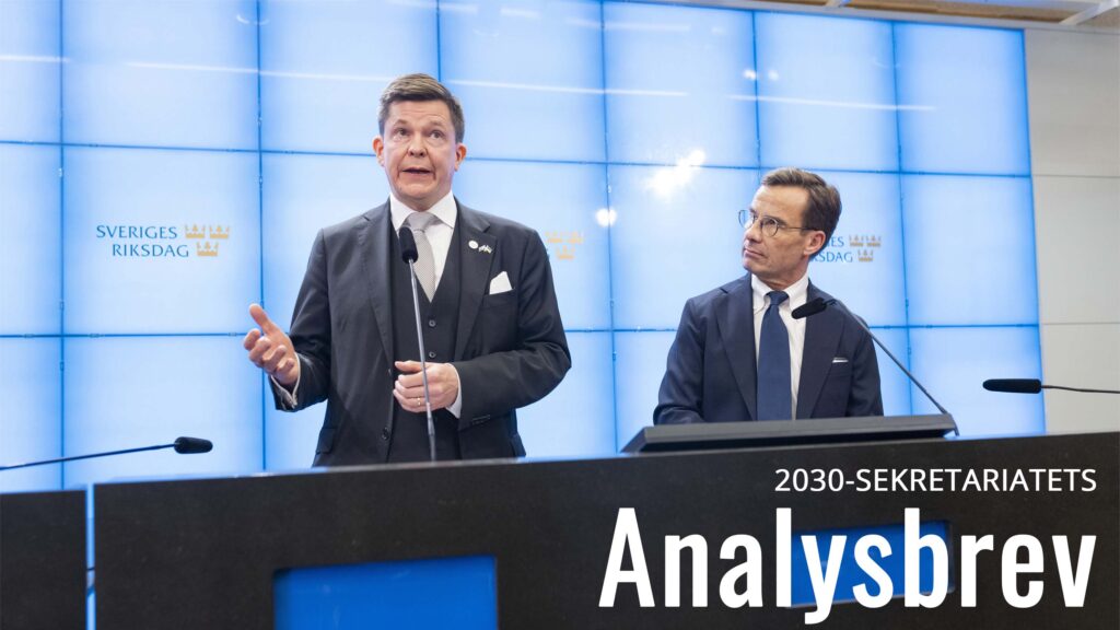 Analysbrev 1 2030 sekretariatets analysbrev Analysbrev