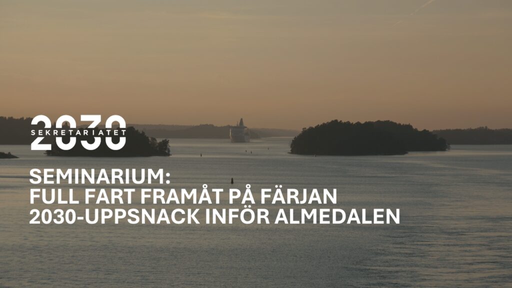 Almedalen Program 2026 2 Gotlandsfarjan Almedalen Program 2026