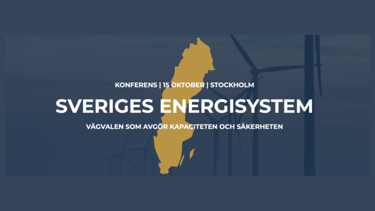 Sveriges Energisystem – mötesplatsen för framtidens energifrågor 3 Energi Sveriges Energisystem – mötesplatsen för framtidens energifrågor