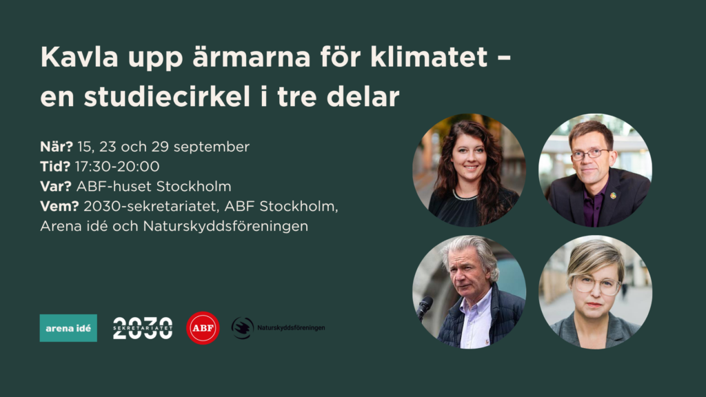 bild Kavla upp ärmarna för klimatet – studiecirkel i tre delar
