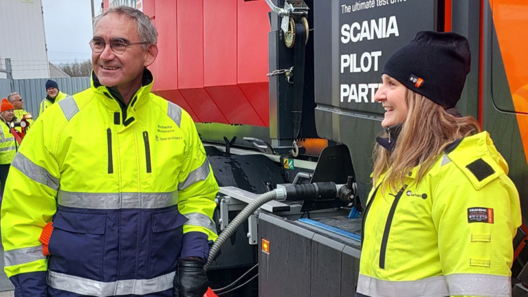 Trippel vätgas– världspremiär i Borlänge 4 Invigning vatgas Trippel vätgas– världspremiär i Borlänge
